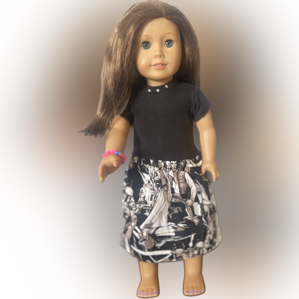 American Doll 2014 Blue eyes with freckles. Excellent condition.